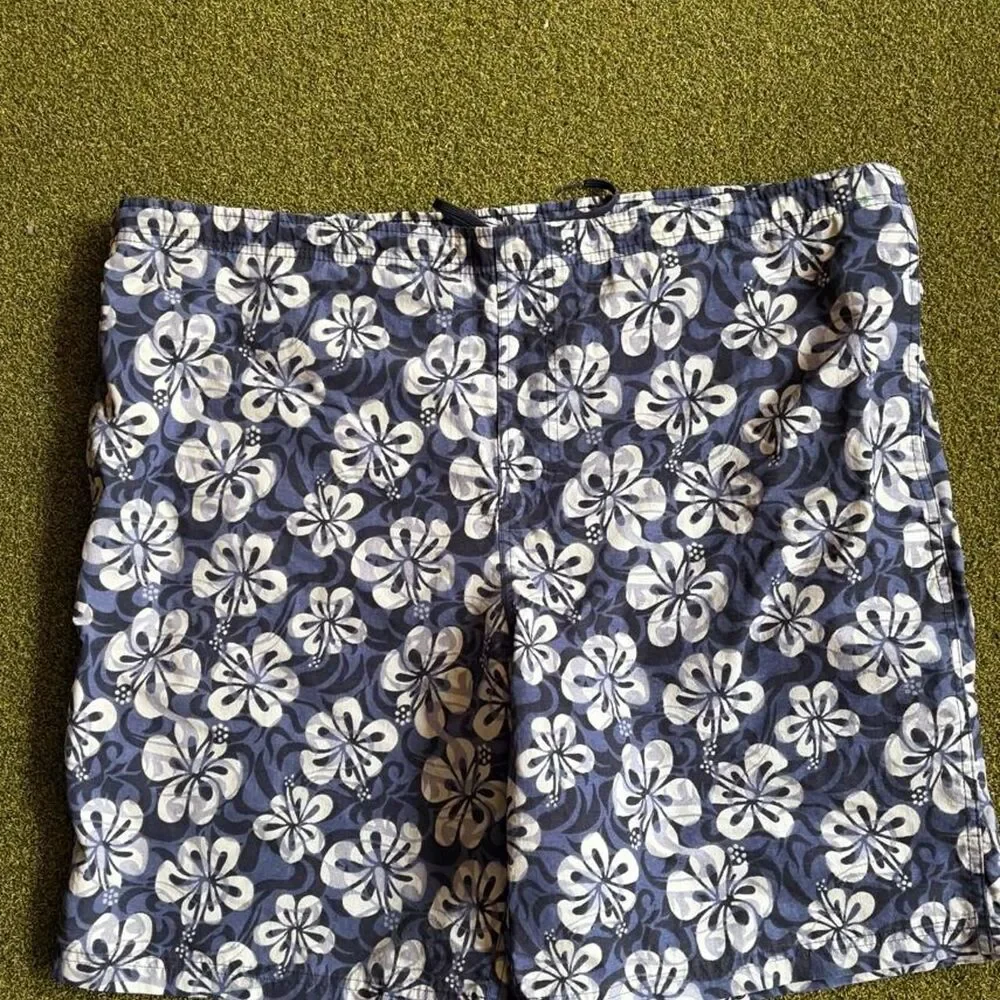 Old-navy Men's Blue and Navy Swim-briefs-shorts